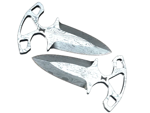 ★ StatTrak™ Shadow Daggers | Damascus Steel (Field-Tested)