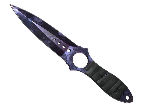 ★ StatTrak™ Skeleton Knife | Doppler (Factory New) - Black Pearl