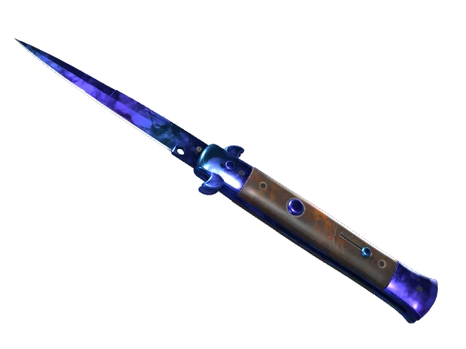 ★ StatTrak™ Stiletto Knife | Doppler (Factory New) - Sapphire