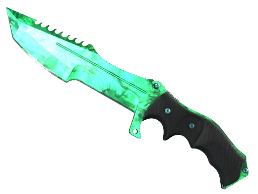 ★ StatTrak™ Huntsman Knife | Gamma Doppler (Factory New) - Emerald