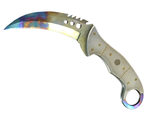 ★ Talon Knife | Case Hardened (Well-Worn)