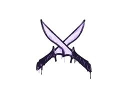 Sealed Graffiti | X-Knives (Violent Violet)