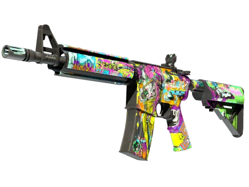 StatTrak™ M4A4 | In Living Color (Field-Tested)