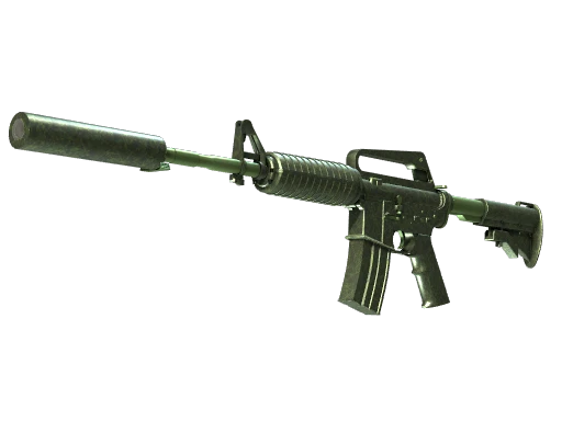 M4A1-S | Moss Quartz (Minimal Wear)