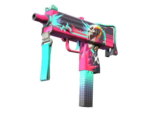 StatTrak™ MAC-10 | Neon Rider (Field-Tested)