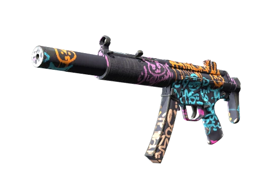 MP5-SD | Neon Squeezer (Field-Tested)