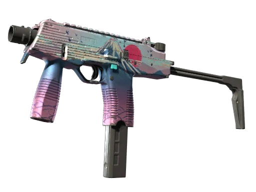 StatTrak™ MP9 | Mount Fuji (Well-Worn)