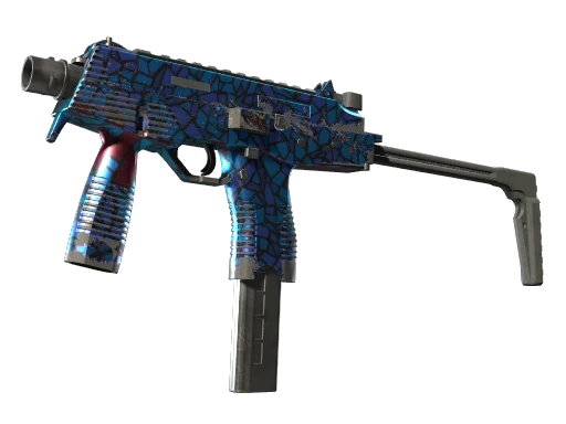 MP9 | Stained Glass (Well-Worn)