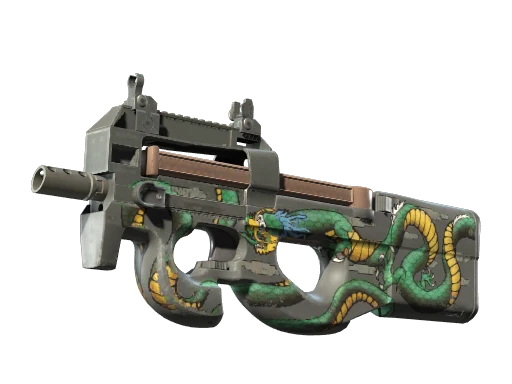 P90 | Emerald Dragon (Field-Tested)