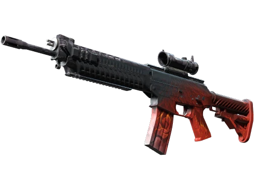 SG 553 | Darkwing (Field-Tested)
