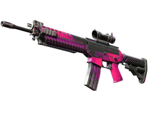 StatTrak™ SG 553 | Pulse (Field-Tested)