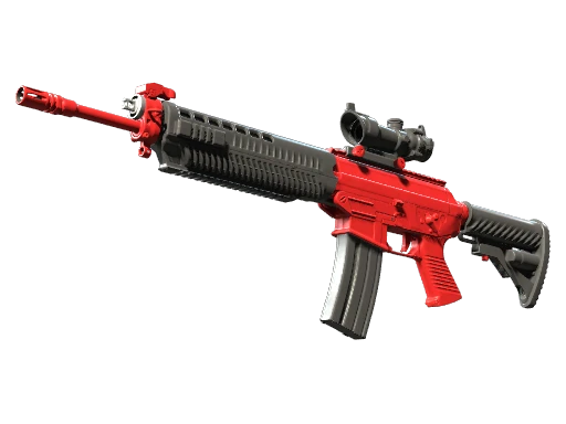 SG 553 | Candy Apple (Factory New)