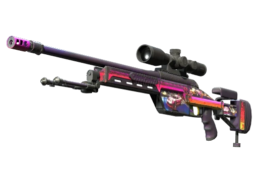 StatTrak™ SSG 08 | Turbo Peek (Well-Worn)
