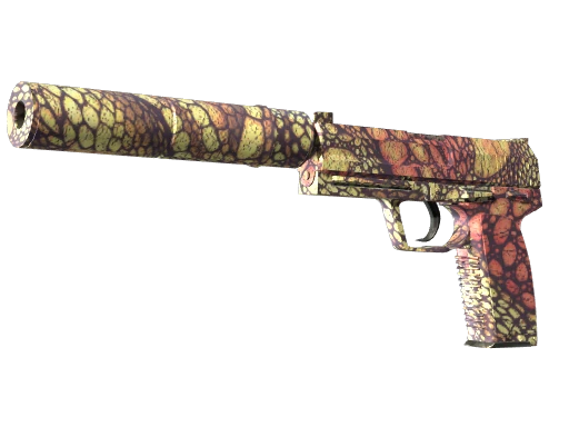 USP-S | Orange Anolis (Minimal Wear)