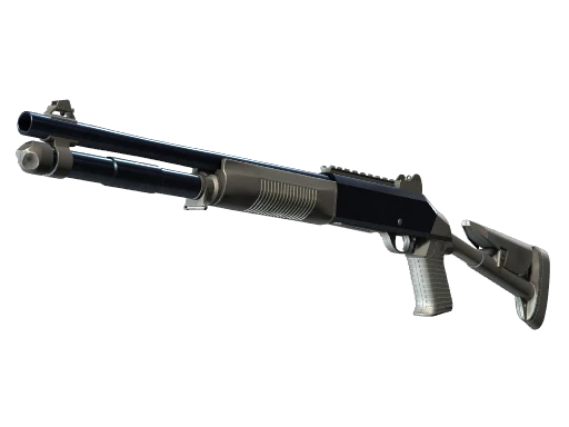 Souvenir XM1014 | Blue Steel (Well-Worn)