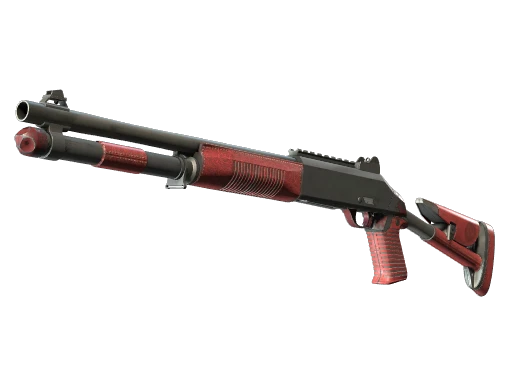 XM1014 | Red Leather (Field-Tested)