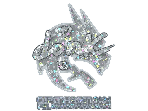 Sticker | donk (Glitter) | Copenhagen 2024