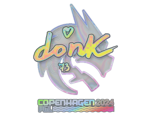 Sticker | donk (Holo) | Copenhagen 2024