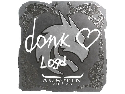 Sticker | donk (Foil) | Austin 2025