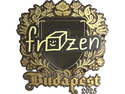 Sticker | frozen (Gold) | Budapest 2025