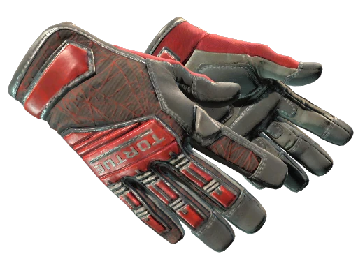 ★ Specialist Gloves | Crimson Web (Minimal Wear)