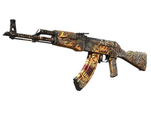 AK-47 | Searing Rage (Well-Worn)