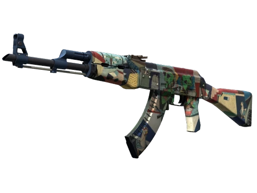 StatTrak™ AK-47 | Leet Museo (Well-Worn)