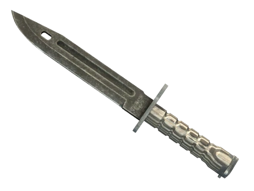★ StatTrak™ Bayonet | Black Laminate (Battle-Scarred)