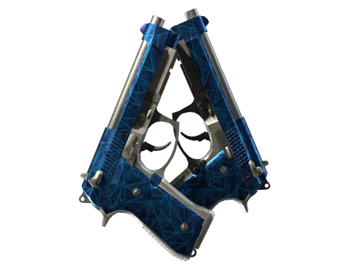 Dual Berettas | Cobalt Quartz (Factory New)