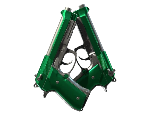 Dual Berettas | Emerald (Factory New)