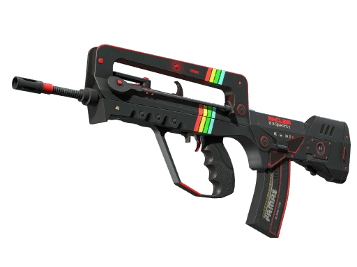 StatTrak™ FAMAS | ZX Spectron (Minimal Wear)