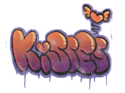 Sealed Graffiti | Kisses