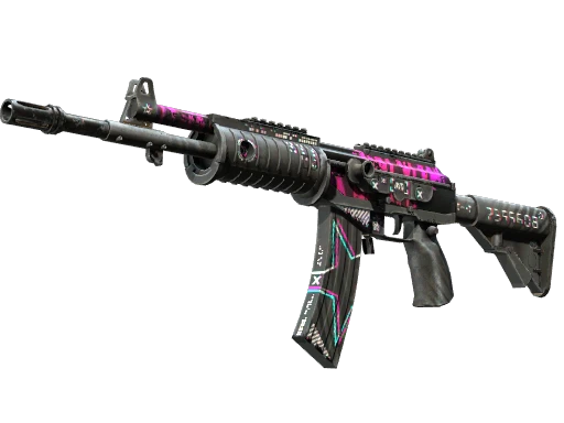 Galil AR | Chromatic Aberration (Battle-Scarred)