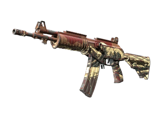 StatTrak™ Galil AR | Crimson Tsunami (Well-Worn)
