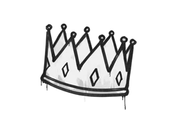 Sealed Graffiti | King Me (Shark White)