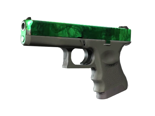 Glock-18 | Gamma Doppler (Well-Worn) - Emerald