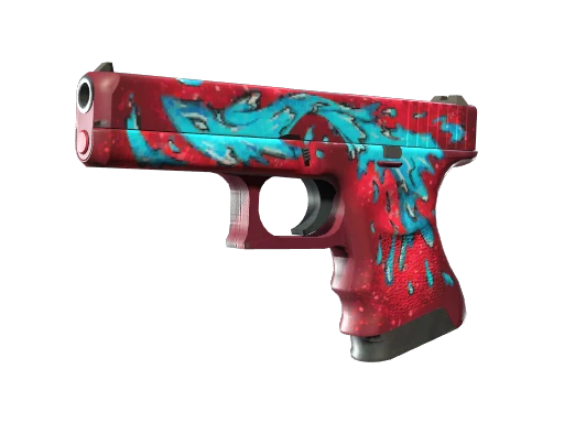 Glock-18 | Water Elemental (Minimal Wear)