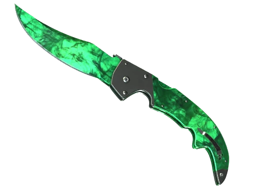 ★ Falchion Knife | Gamma Doppler (Factory New) - Emerald
