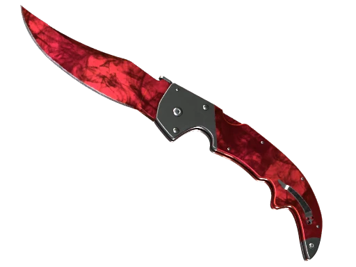 ★ Falchion Knife | Doppler (Minimal Wear) - Ruby