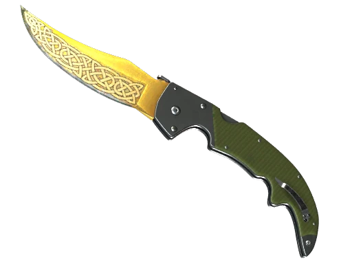 ★ Falchion Knife | Lore (Well-Worn)