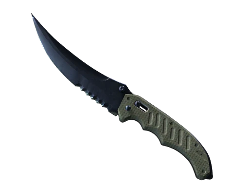 ★ Flip Knife | Blue Steel (Battle-Scarred)